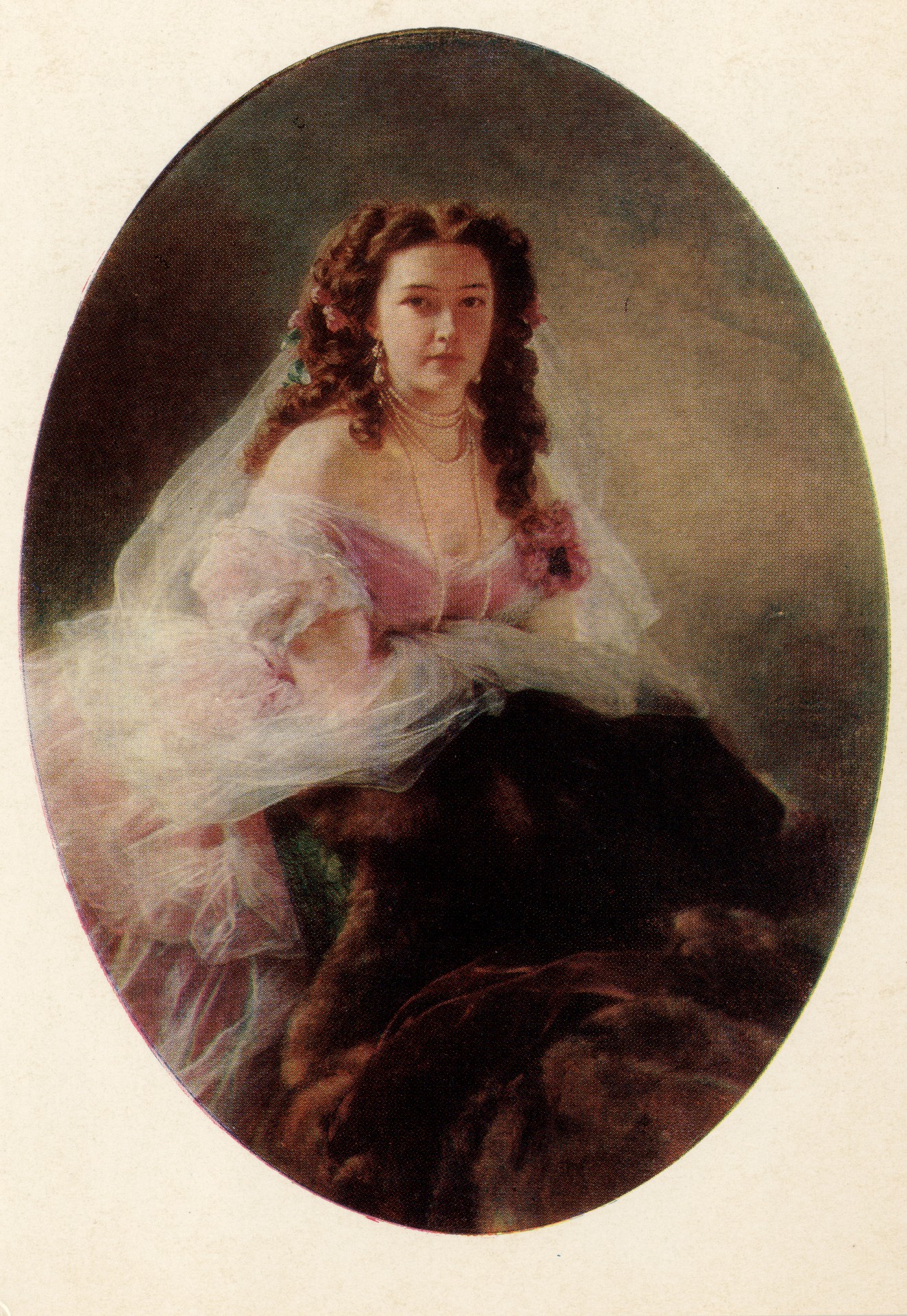 Портрет В.Д. Римской-Корсаковой. 1858