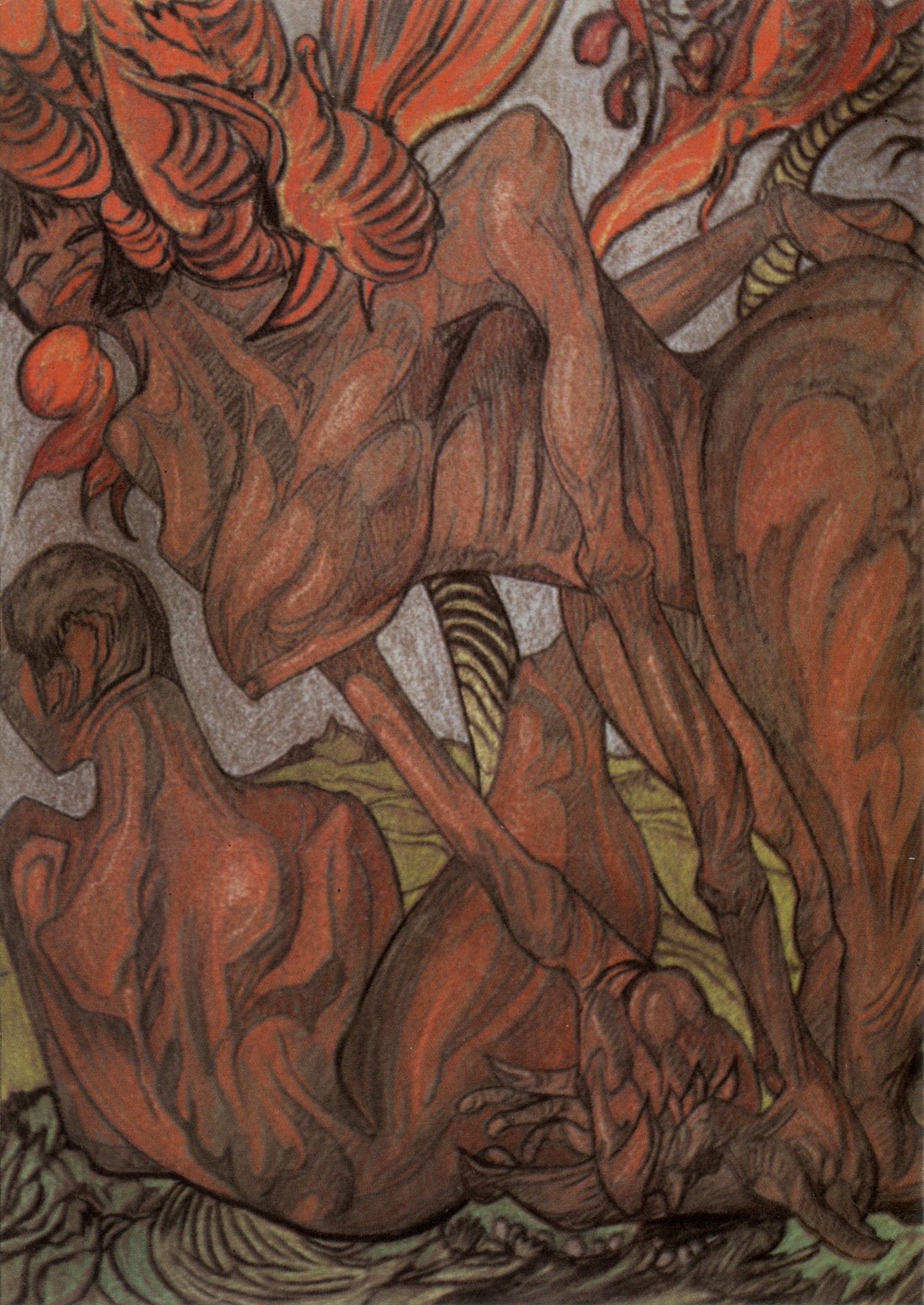 Композиция с фигурами