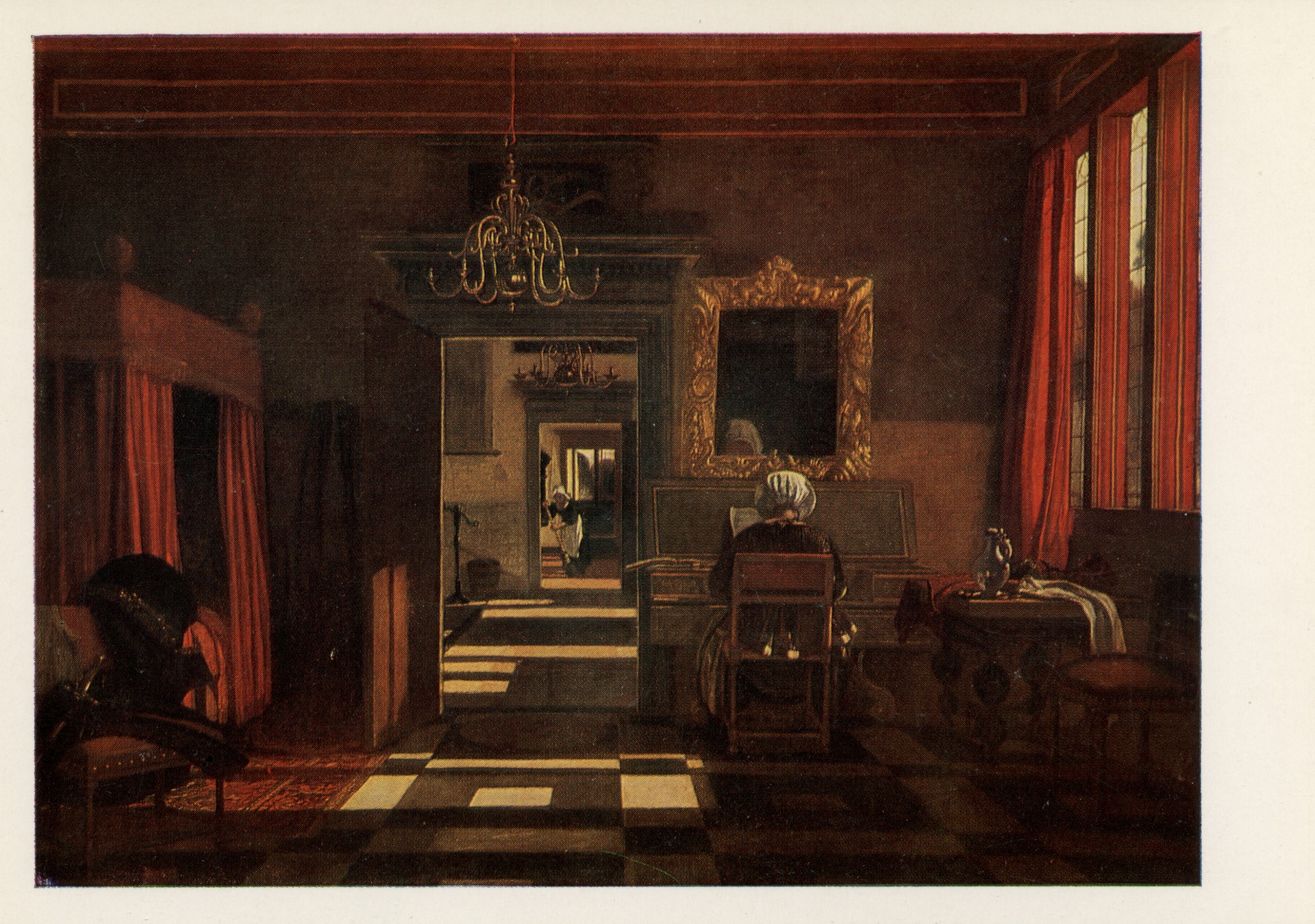 Интерьер в доме бюргера