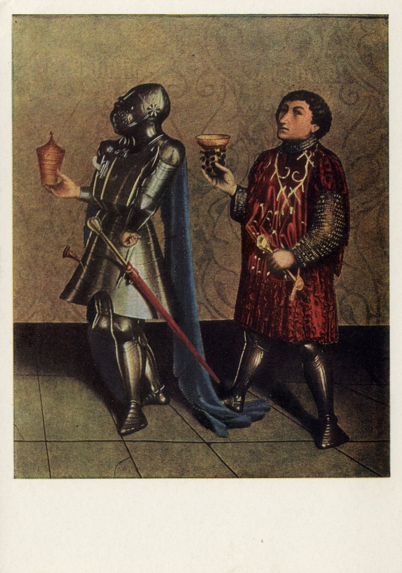 Воины Завад и Ванея перед царём Давидом