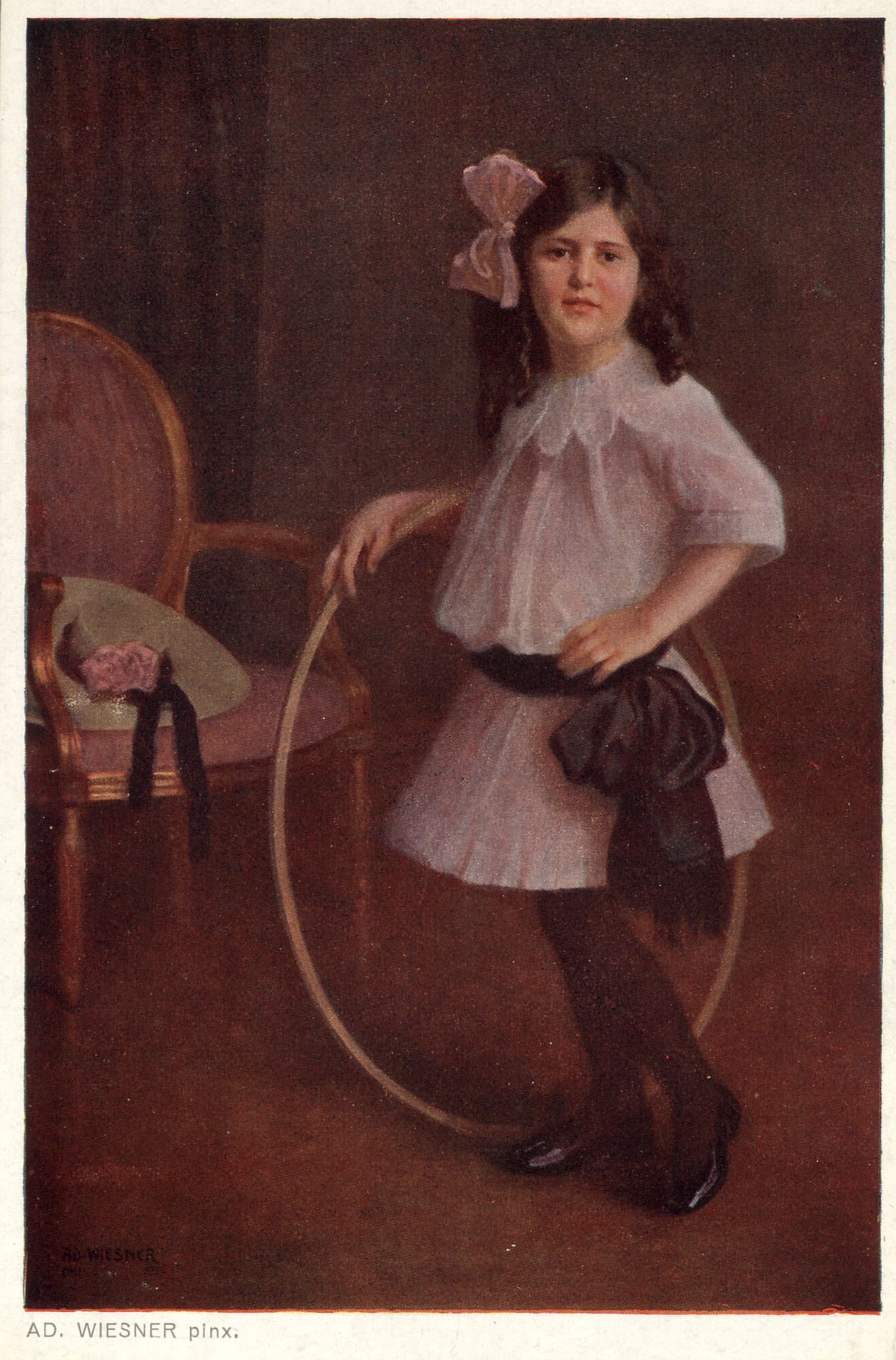 Девочка с обручем