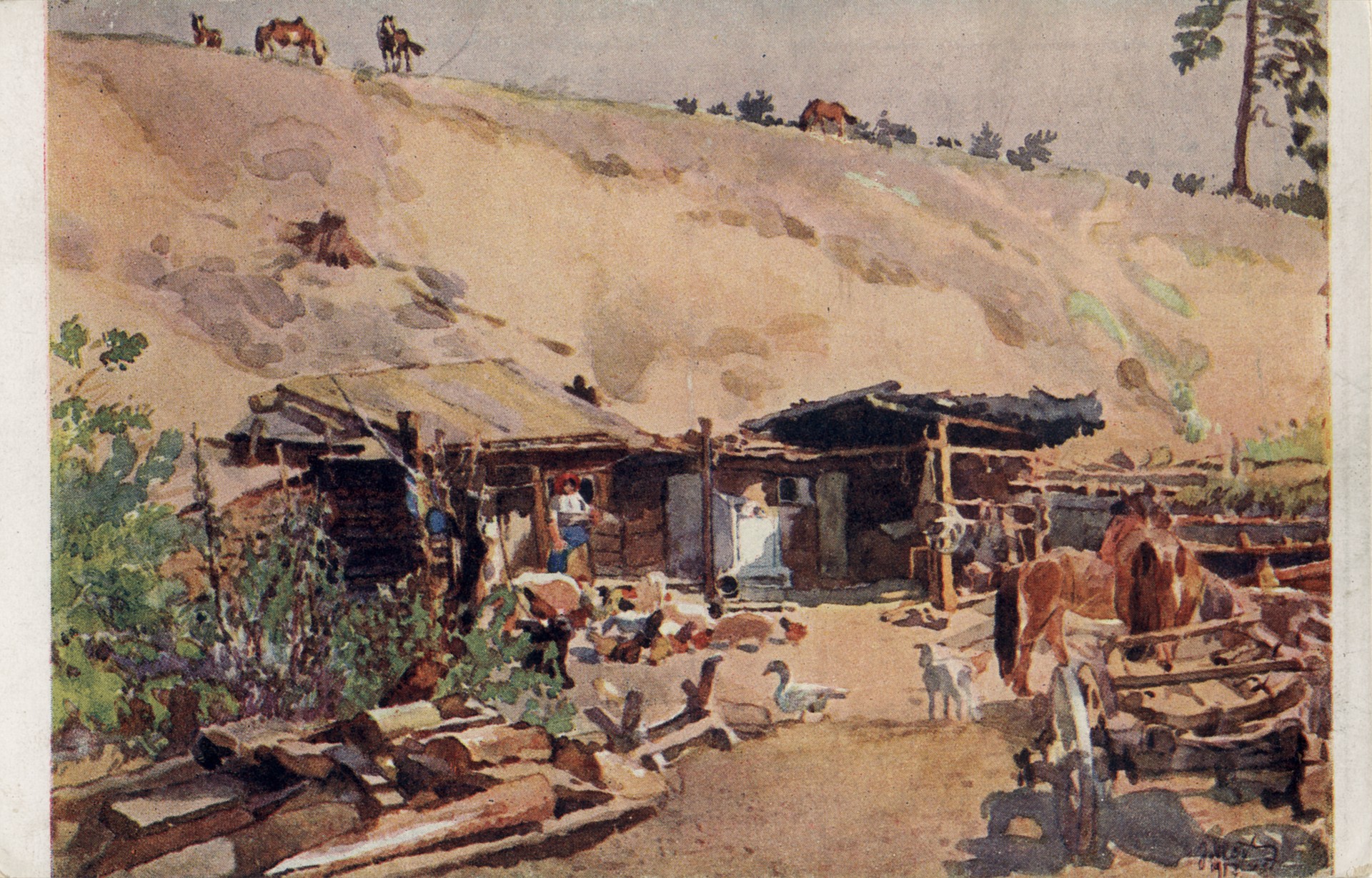 Сибирский хутор