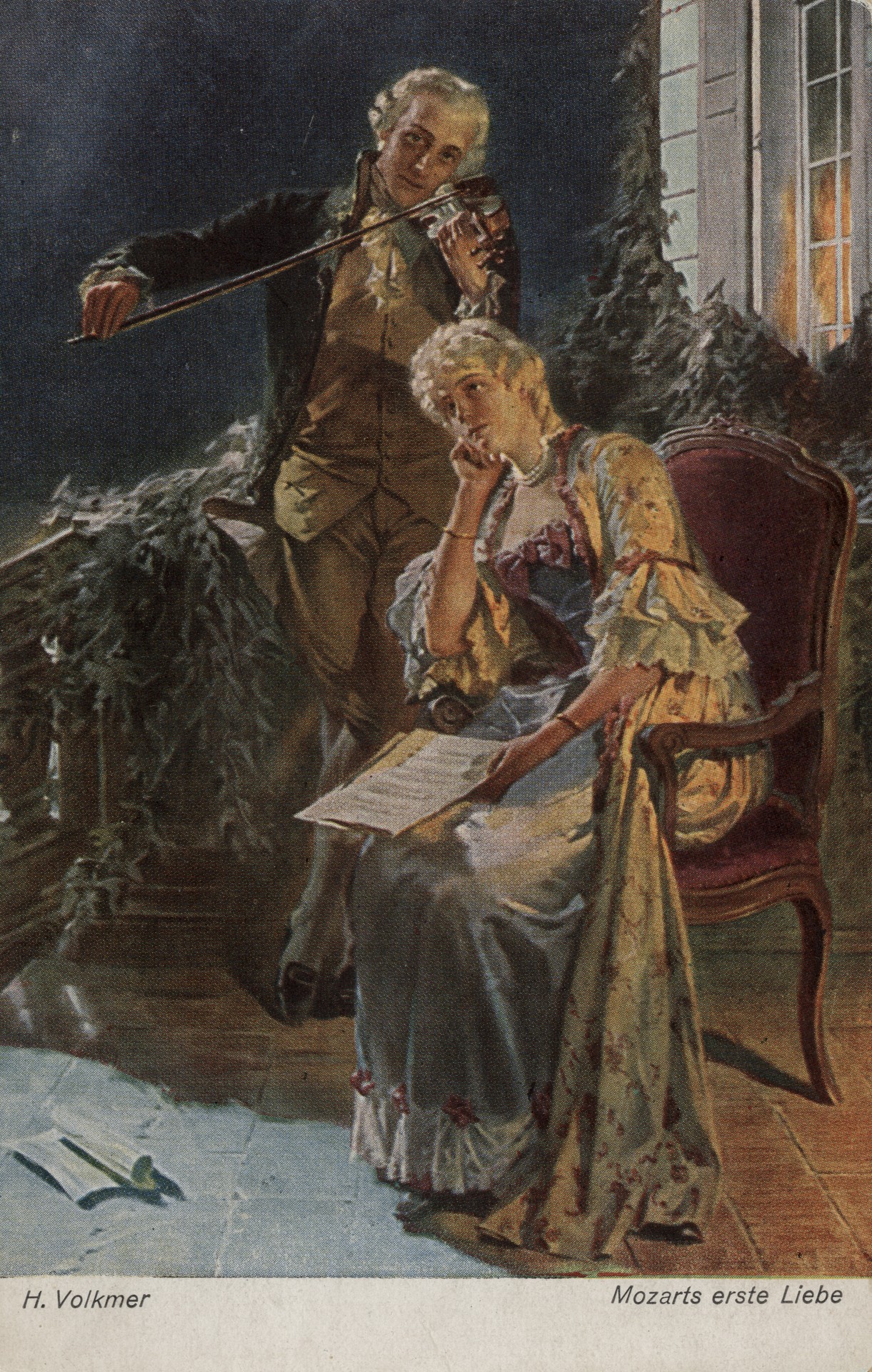 Первая любовь Моцарта