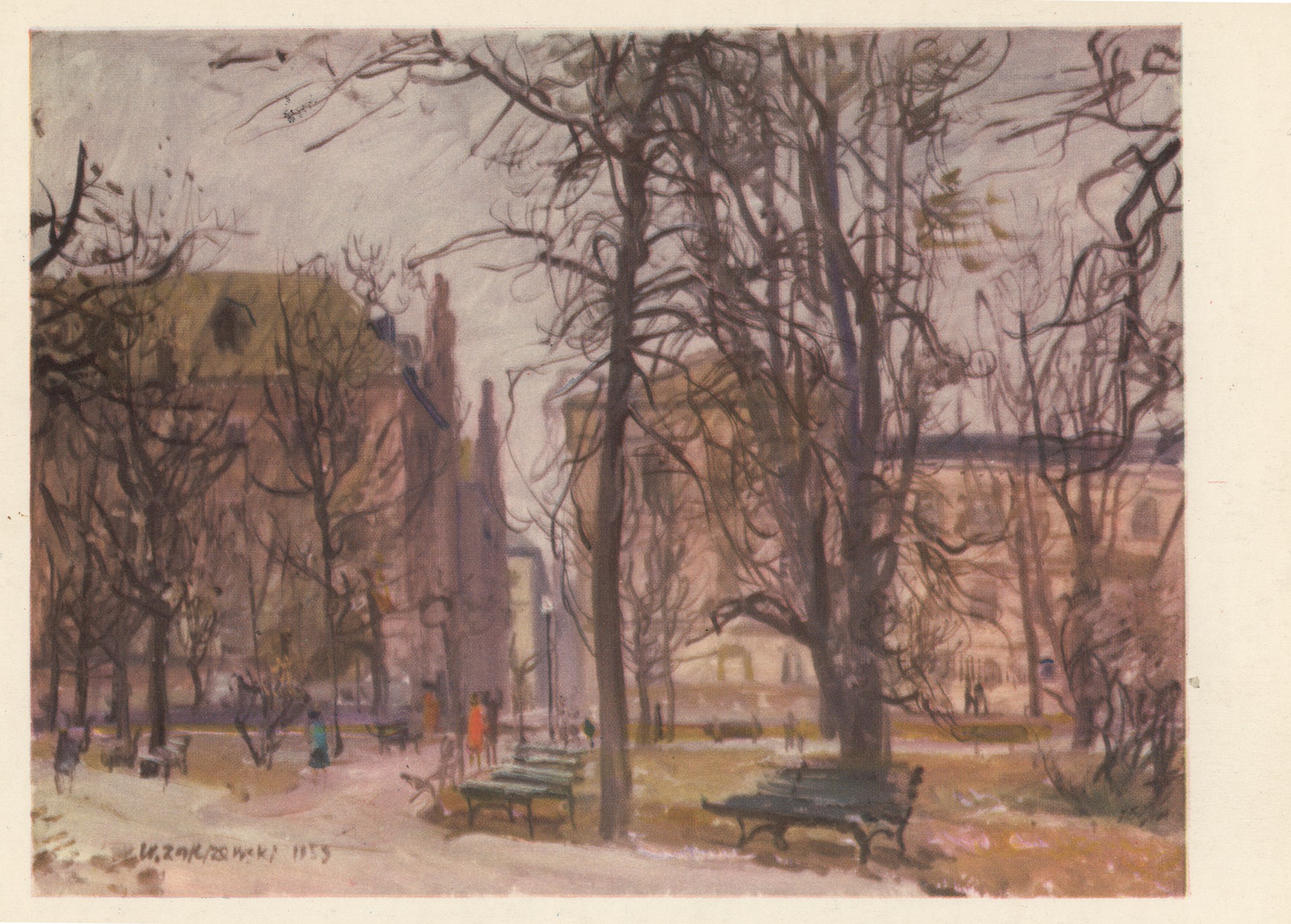 Краков. Сад университета