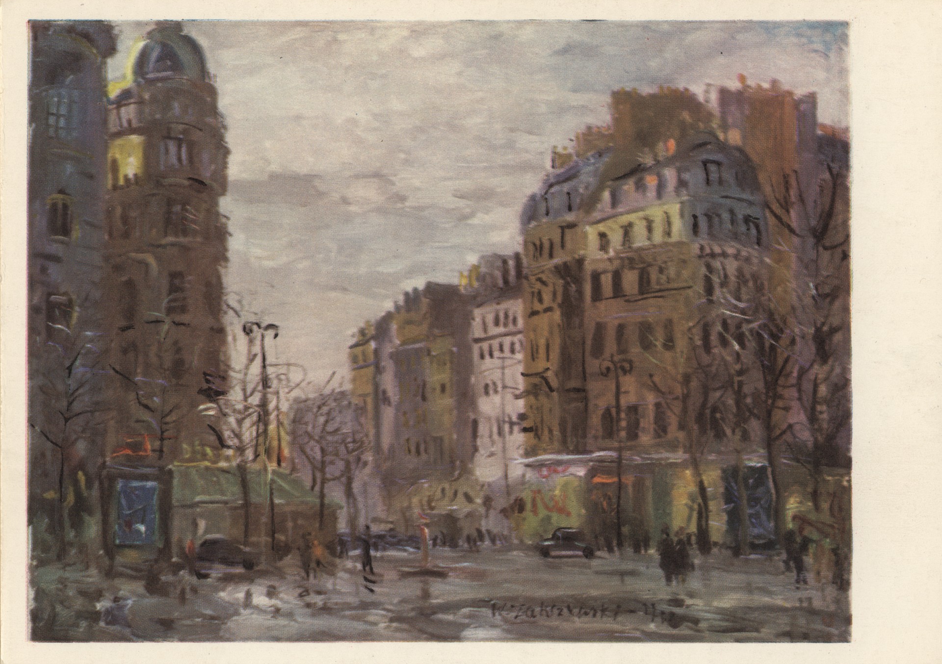 Париж. Кафе Ротонда