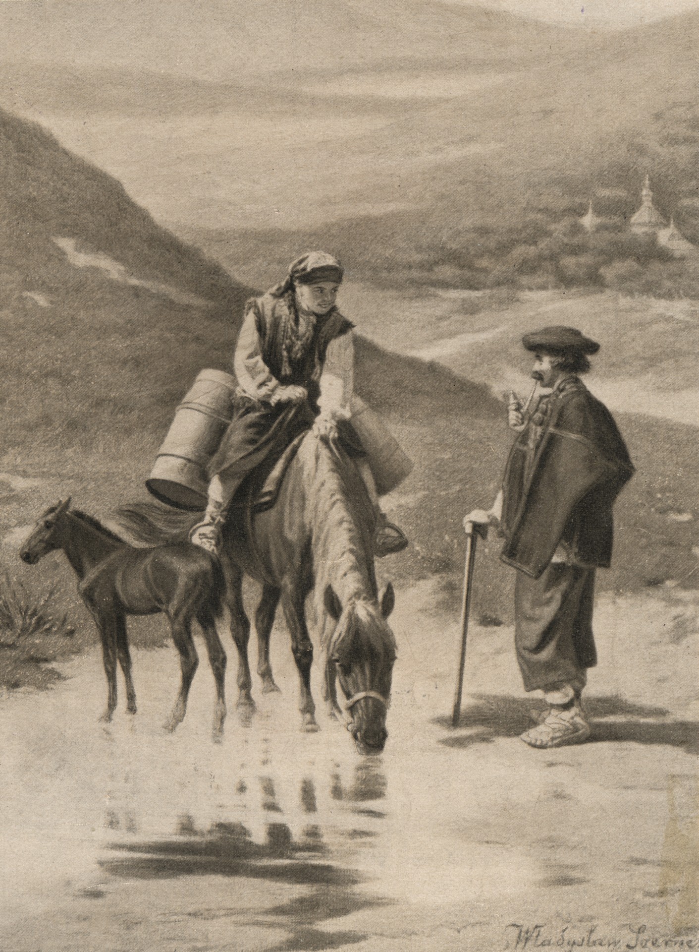 Гуцульская картина