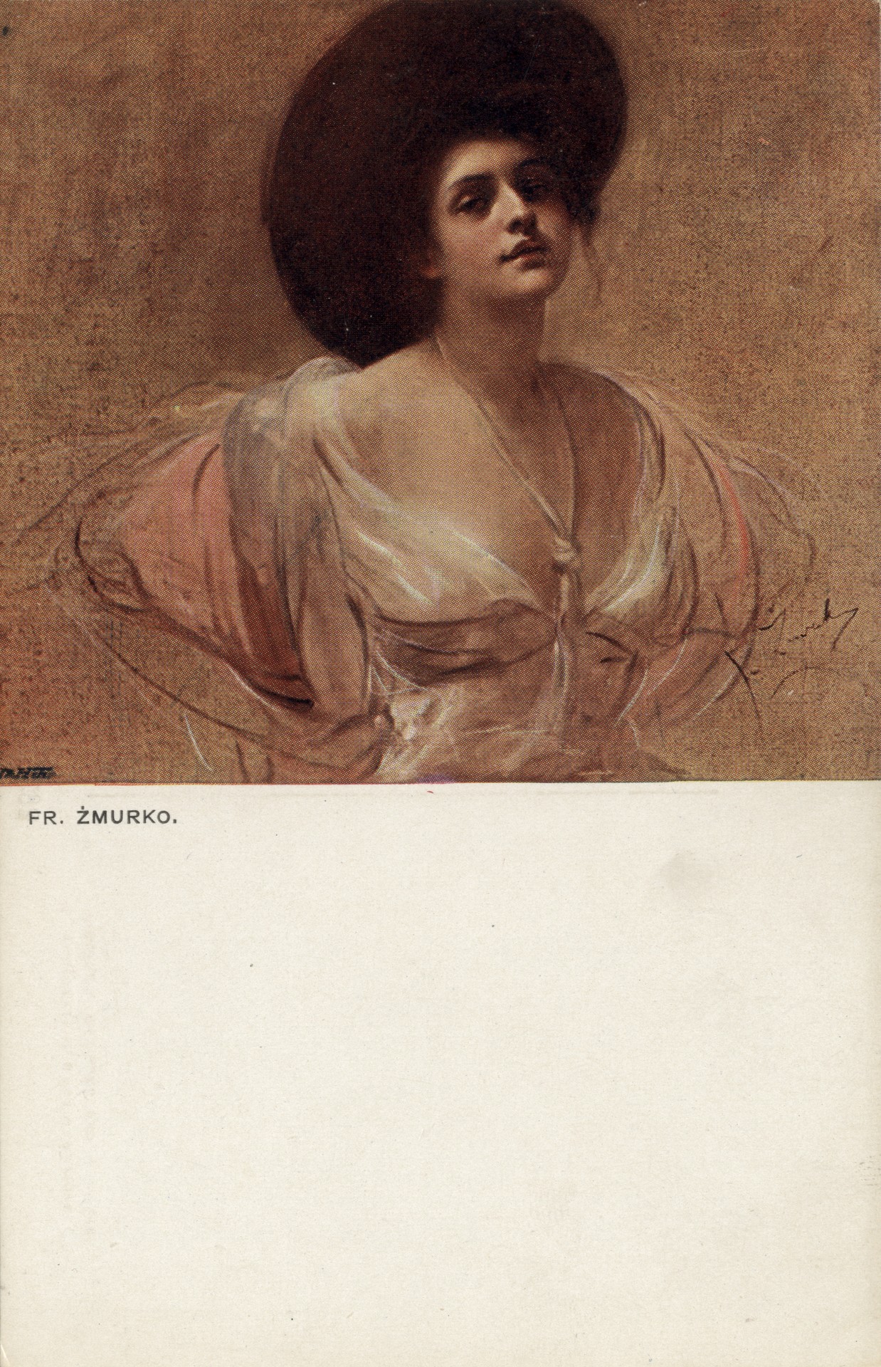 Дама в шляпе