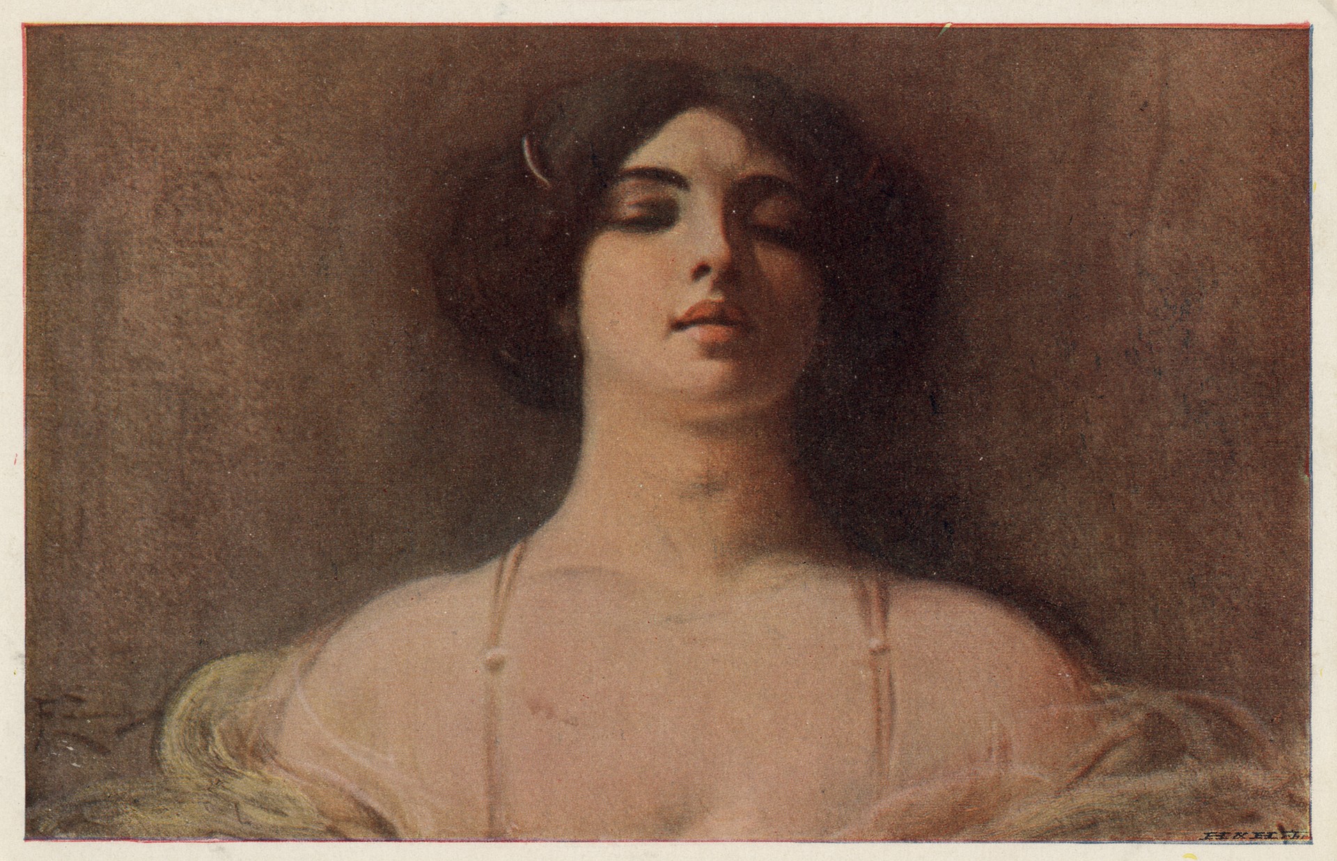 Женская голова