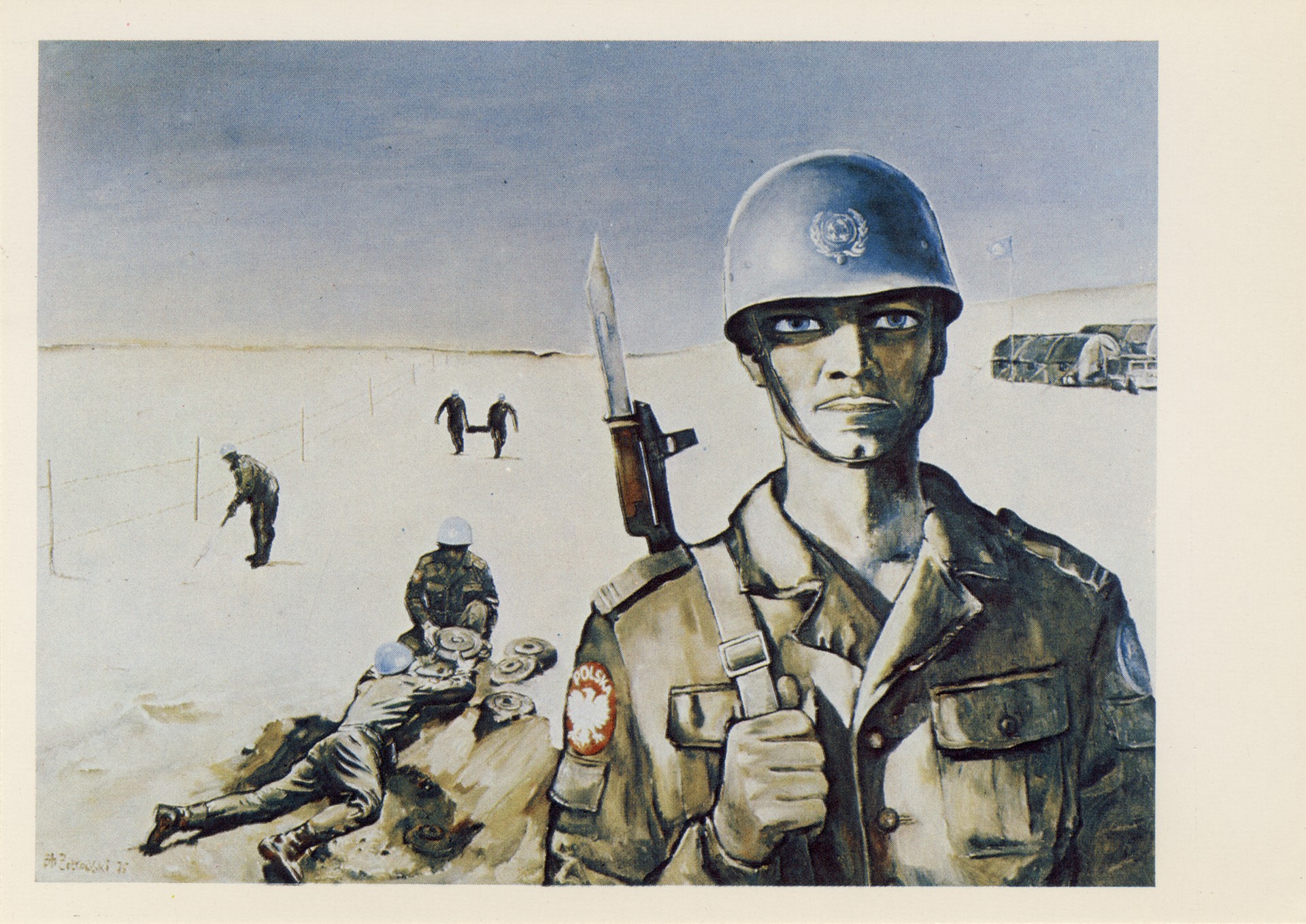 Войско польское на учениях