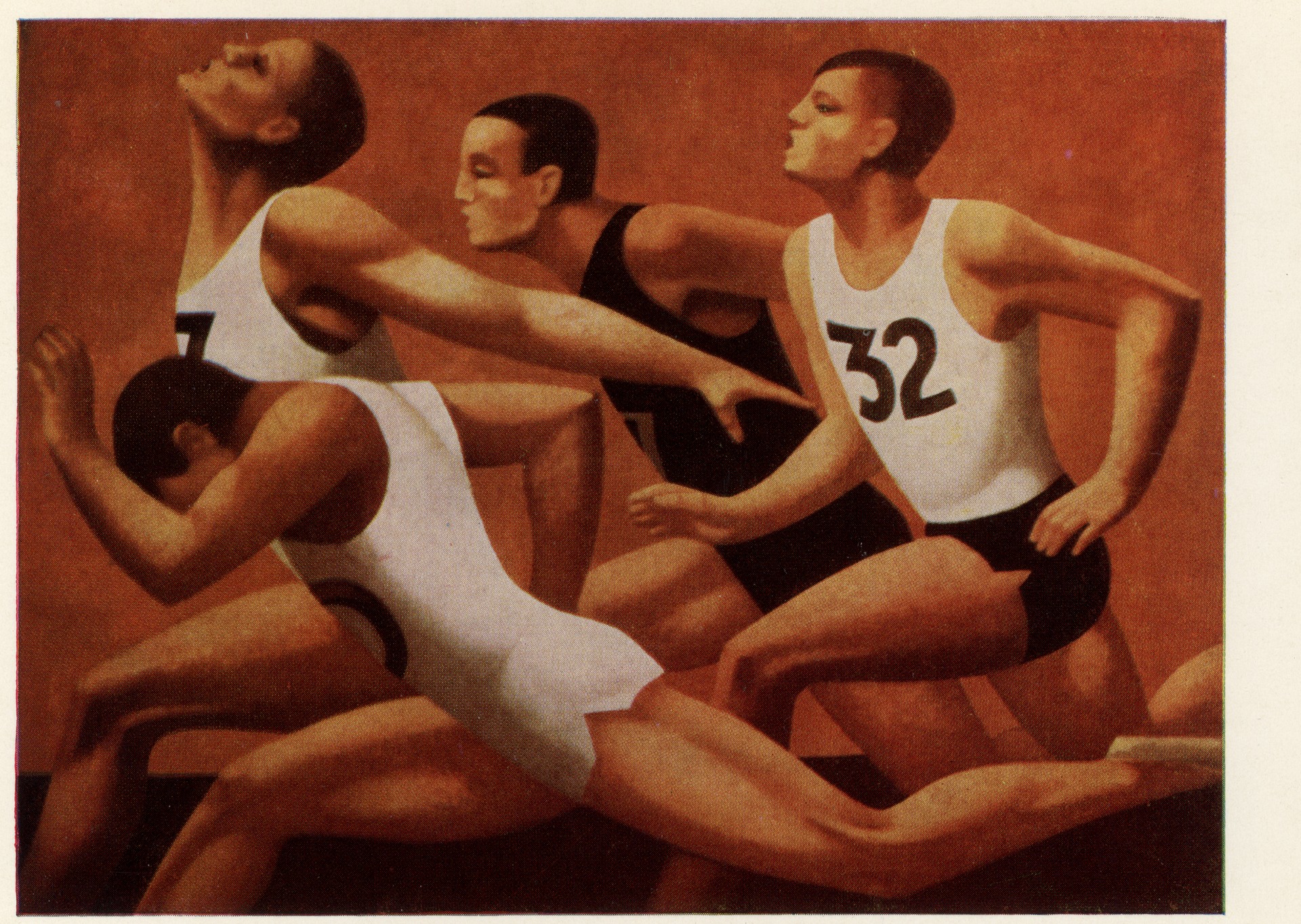 Бегуны перед финишем